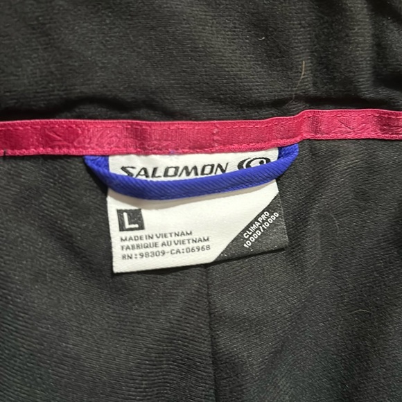 Salomon ski/snowboard pants. Size Large - Picture 6 of 8